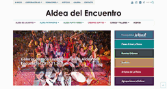 Desktop Screenshot of aldeaencuentro.cl
